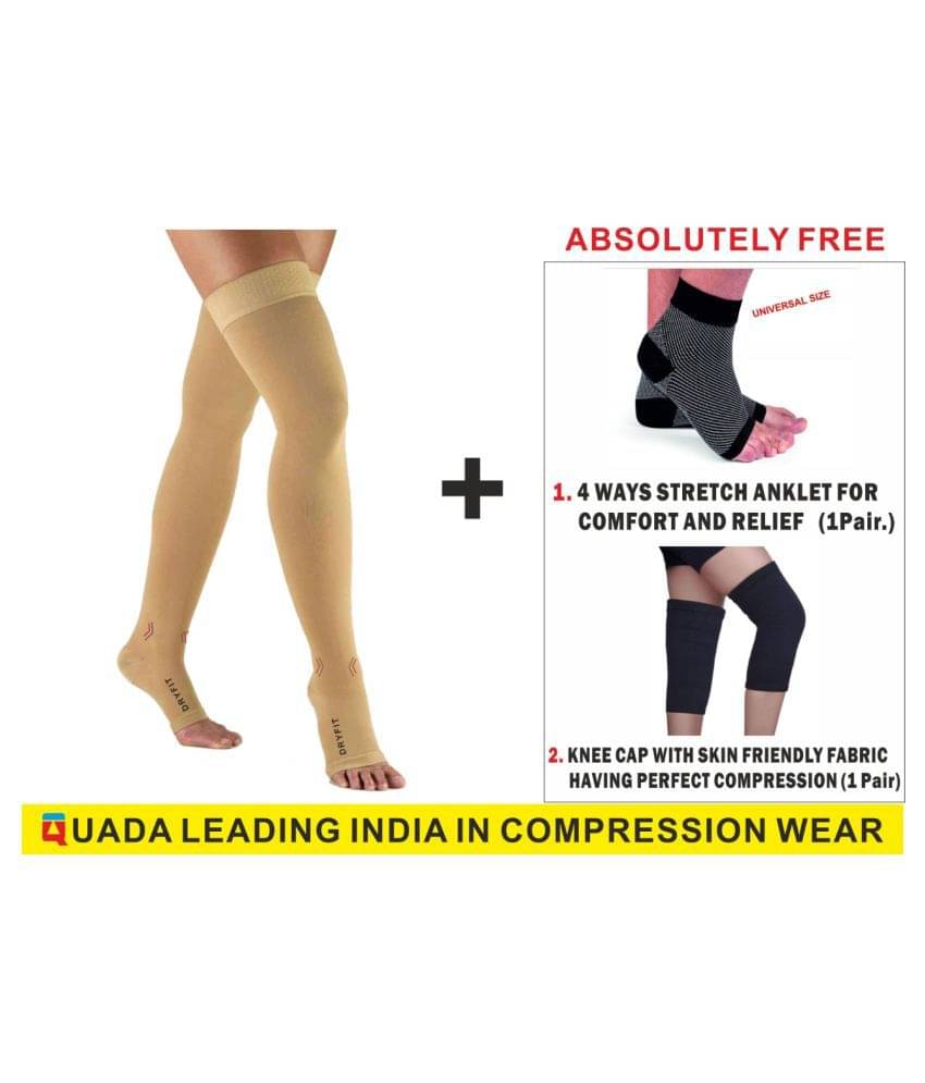     			QUADA Varicose Veins Stockings M