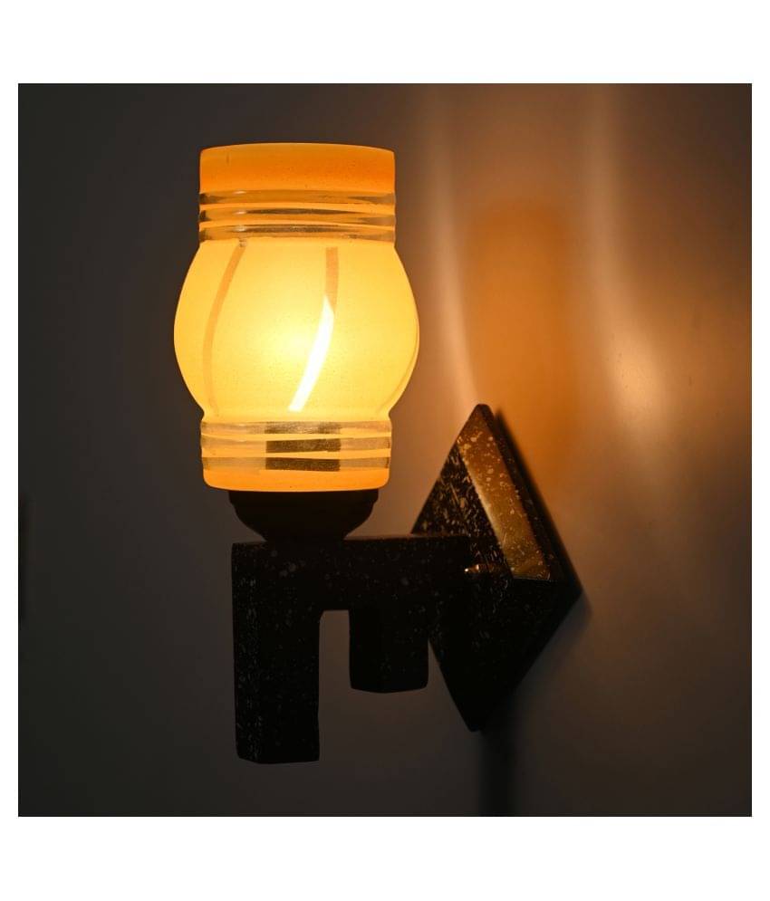 AFAST Marble Look Wood Fitting Shade Glass Wall Light Gold - Pack of 1 AFAST Marble Look Wood Fitting Shade Glass Wall Light Gold - Pack of 1