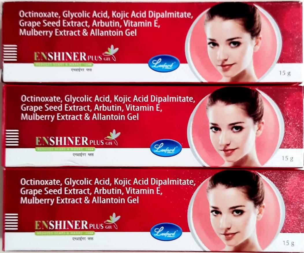     			ENSHINER PLUS CREAM 15 GM (PACK OF 3) Hand Cream 45 g Pack of 3