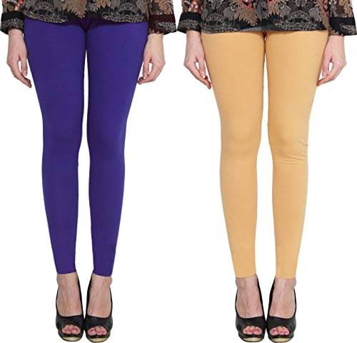     			Robin Romeo Cotton Lycra Pack of 2 Leggings
