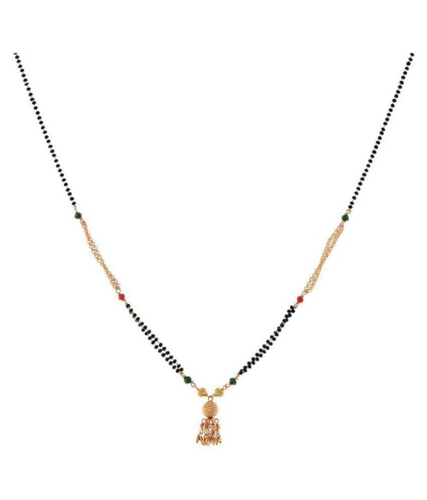 Bhagya Lakshmi Women's Pride Traditional Gold Plated Mangalsutra For Women     			Bhagya Lakshmi Women's Pride Traditional Gold Plated Mangalsutra For Women