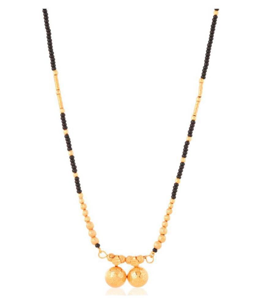 Bhagya Lakshmi Women's Pride Traditional 2 Ginni Mangalsutra For Women Bhagya Lakshmi Women's Pride Traditional 2 Ginni Mangalsutra For Women