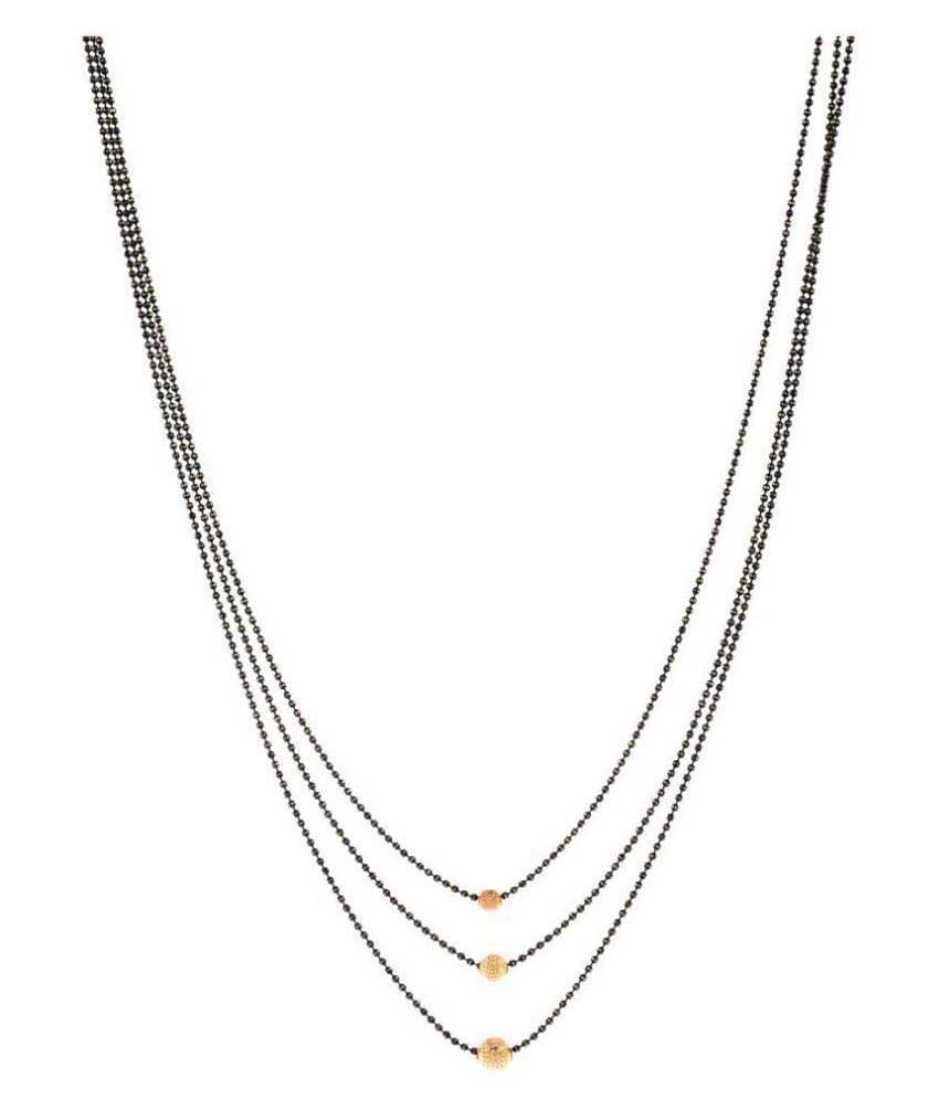 Bhagya Lakshmi Women's Pride Traditional Gold Plated Mangalsutra For Women     			Bhagya Lakshmi Women's Pride Traditional Gold Plated Mangalsutra For Women