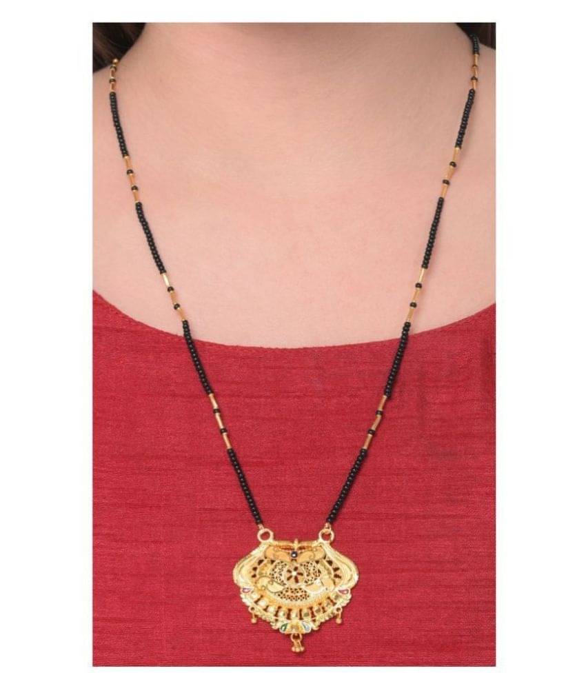     			Bhagya Lakshmi Women's Pride Traditional Gold Plated Mangalsutra For Women