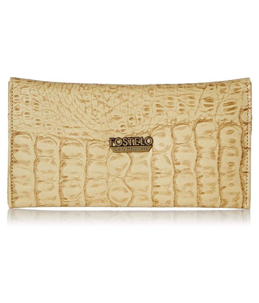     			Fostelo Beige Wallet