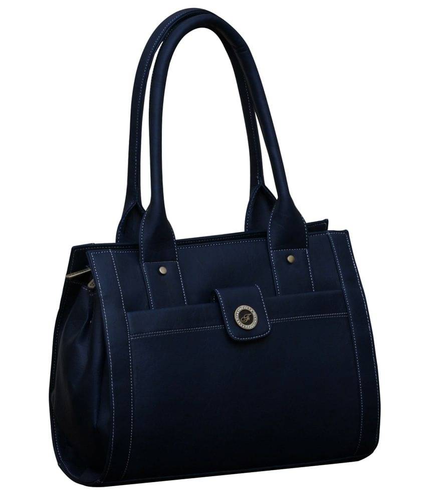     			Fostelo Shoulder Bag Faux Leather Set of 1 ( Blue )