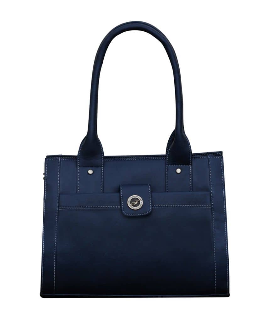 Fostelo Blue Faux Leather Shoulder Bag - Handbags | Buy online on ZillyBuy