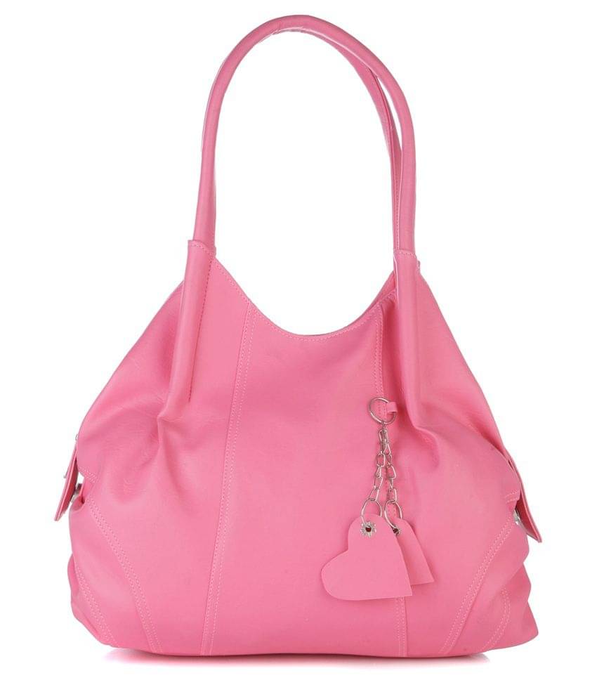     			Fostelo -   Pink Faux Leather Shoulder Bag