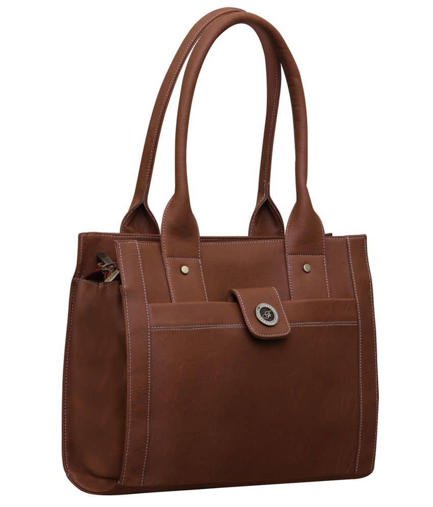 Faux Leather Fostelo Women's Handbag Fostelo Bag Store