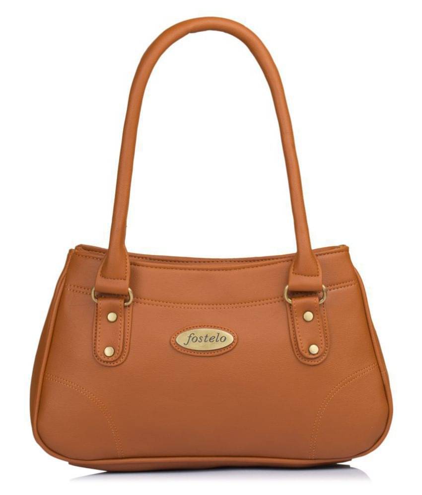     			Fostelo Tan P.U. Shoulder Bag