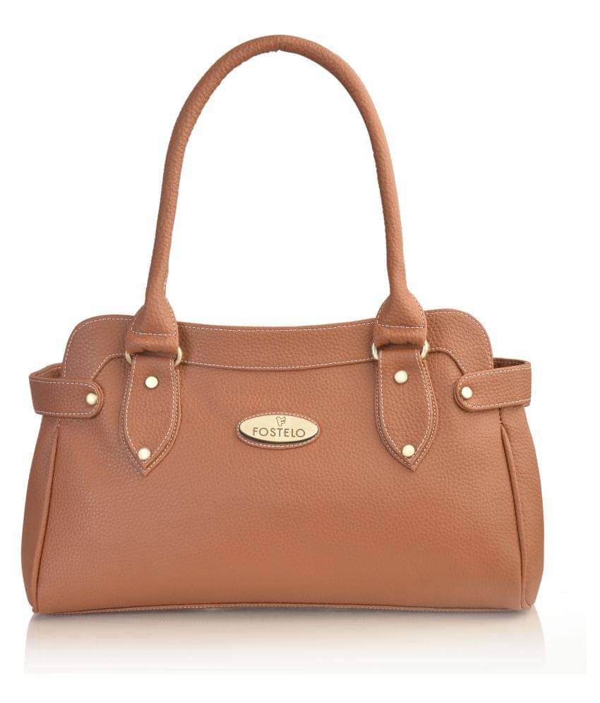     			Fostelo Tan P.U. Shoulder Bag