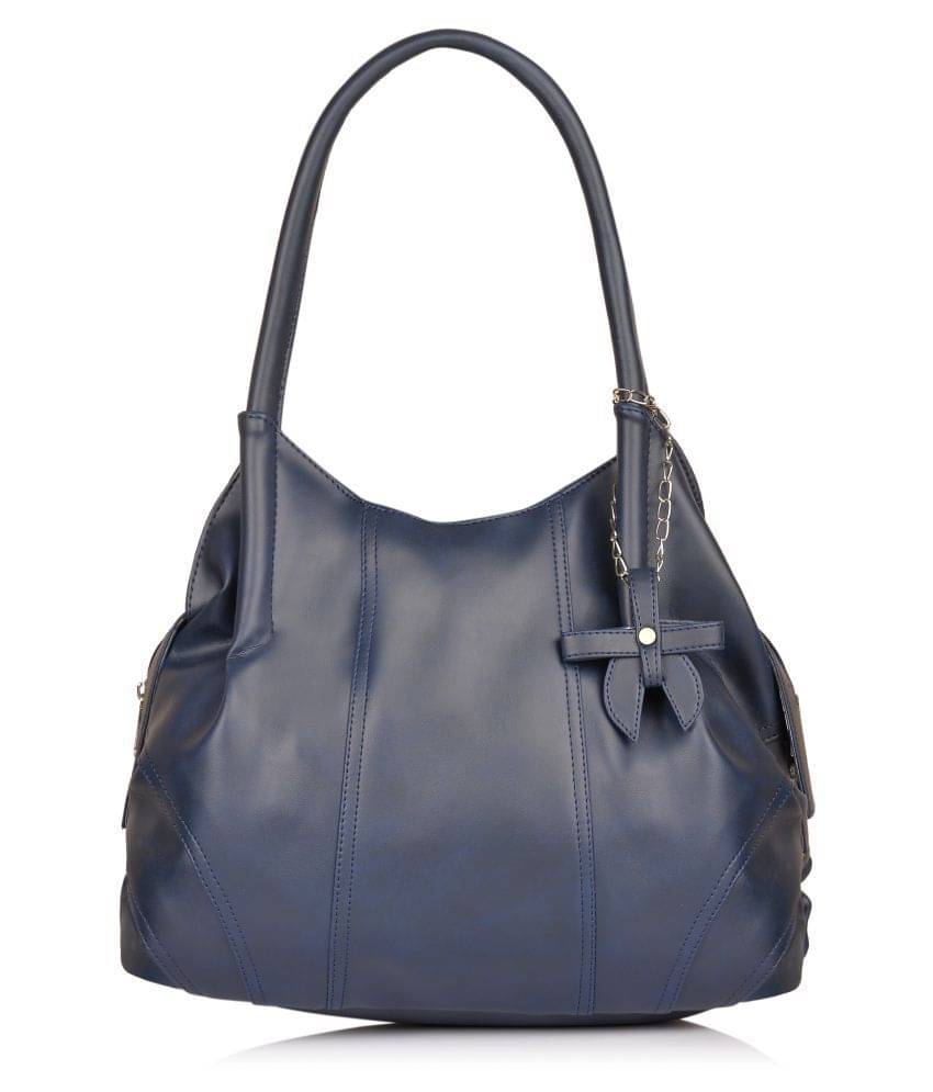     			Fostelo Blue P.U. Shoulder Bag