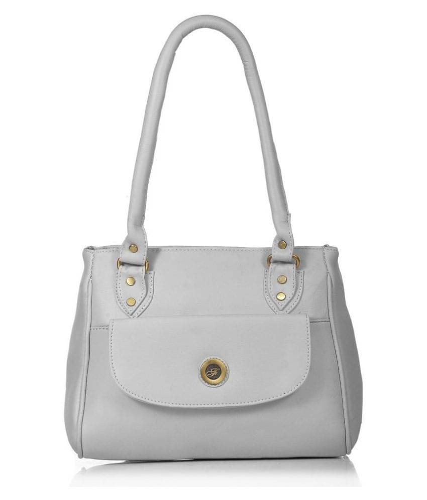     			Fostelo Gray P.U. Shoulder Bag