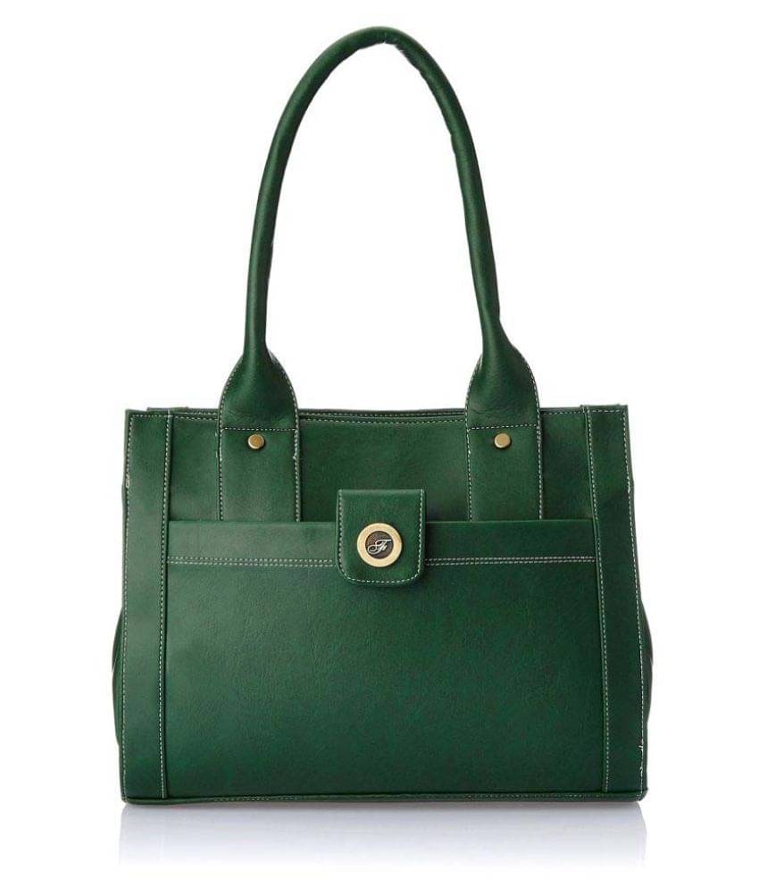     			Fostelo Green P.U. Shoulder Bag