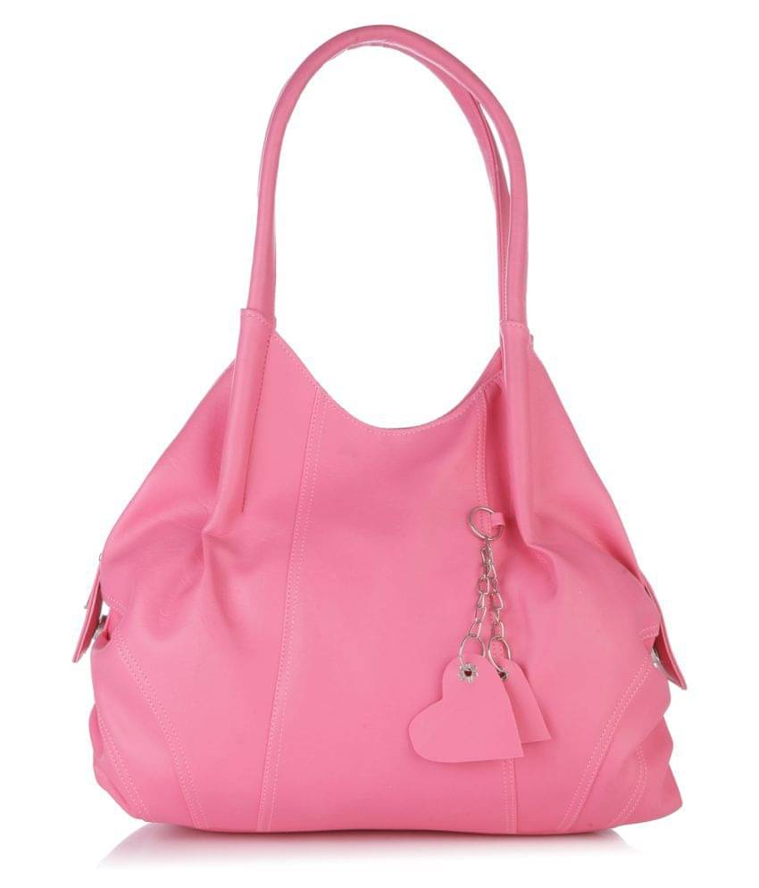     			Fostelo Pink P.U. Shoulder Bag