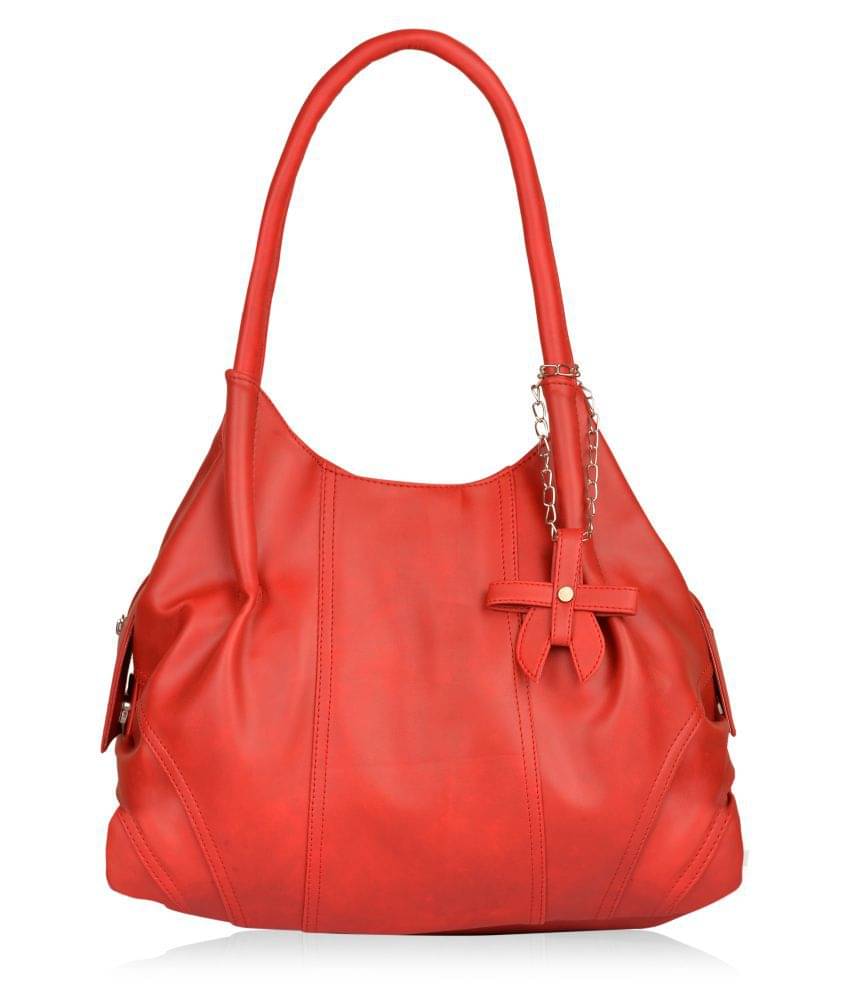     			Fostelo Red P.U. Shoulder Bag