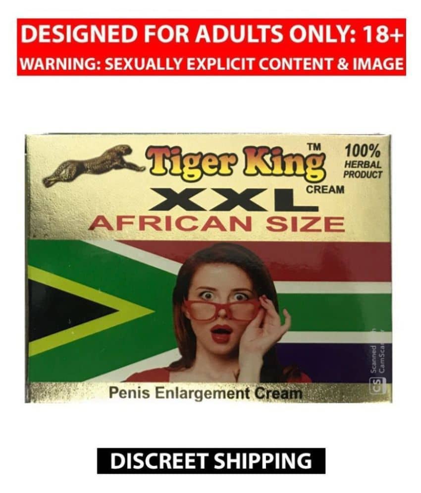 Tiger King XXL African Size Cream For Men, 25 gm each, 100% Herbal Product Kamveda