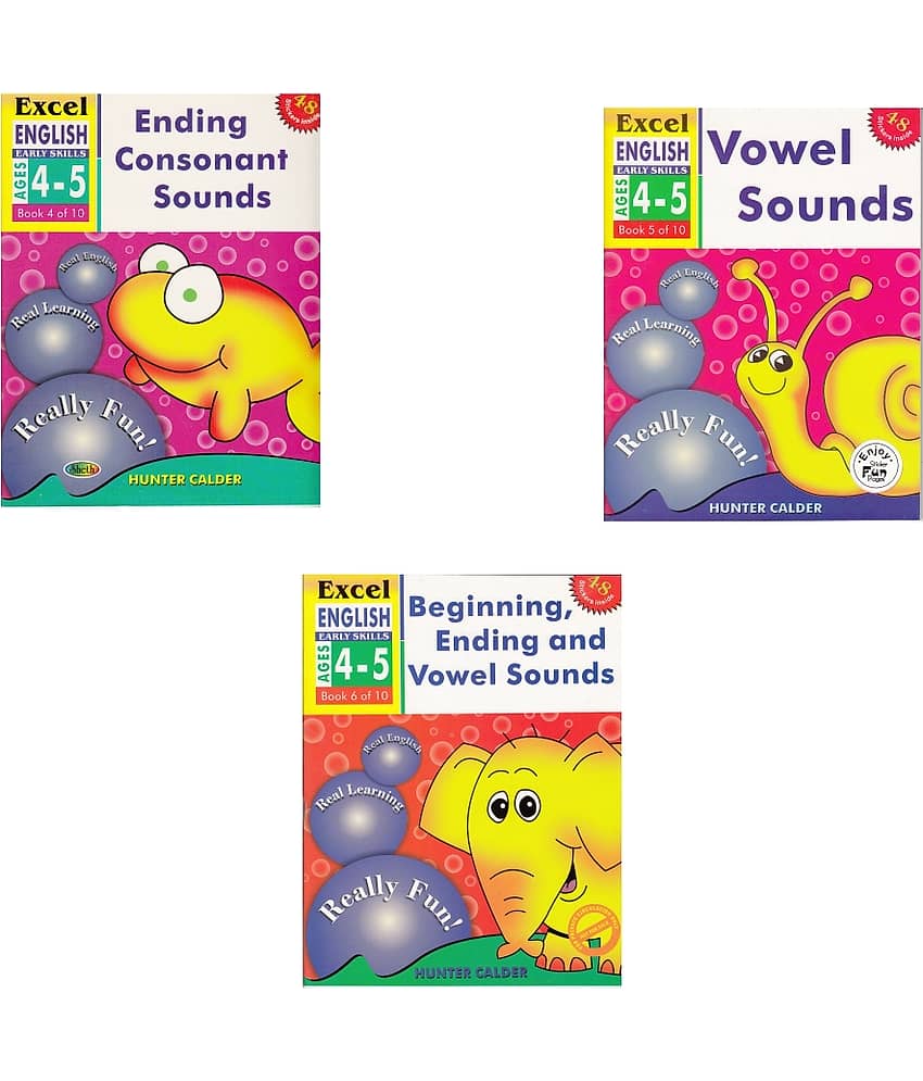 Excel English Early Skills Ages 4 - 5 (Set of 3)
