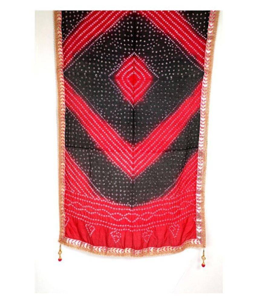 Apratim Multicoloured Art Silk Dupatta     			Apratim Multicoloured Art Silk Dupatta