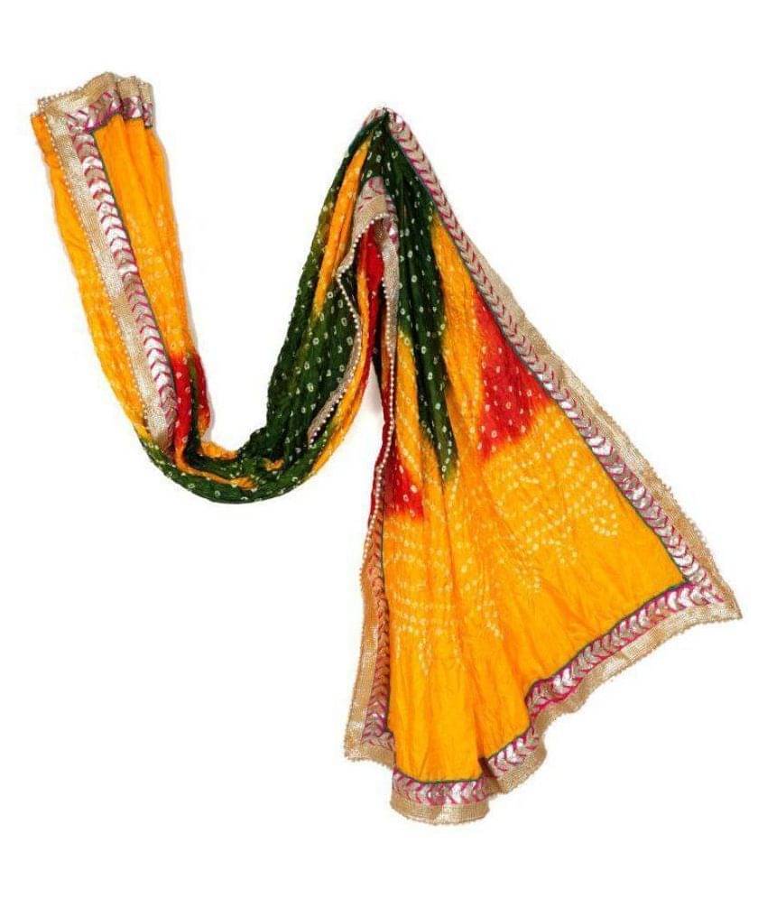     			Apratim Multicoloured Art Silk Dupatta