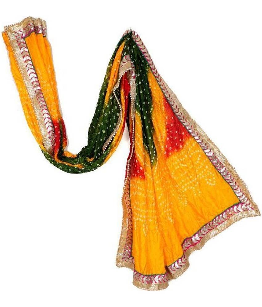 Apratim Multicoloured Art Silk Dupatta - Dupattas & Shawls | Buy online on ZillyBuy