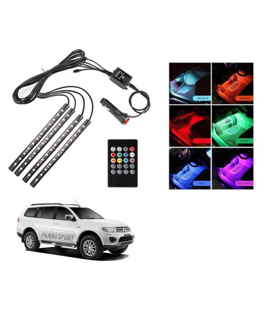 AutoRight Atmosphere Light LED Wireless Remote Music Controller Car Interior Strip Light Lamp Kit For Mitsubishi Pajero Sport AutoRight Atmosphere Light LED Wireless Remote Music Controller Car Interior Strip Light Lamp Kit For Mitsubishi Pajero Sport