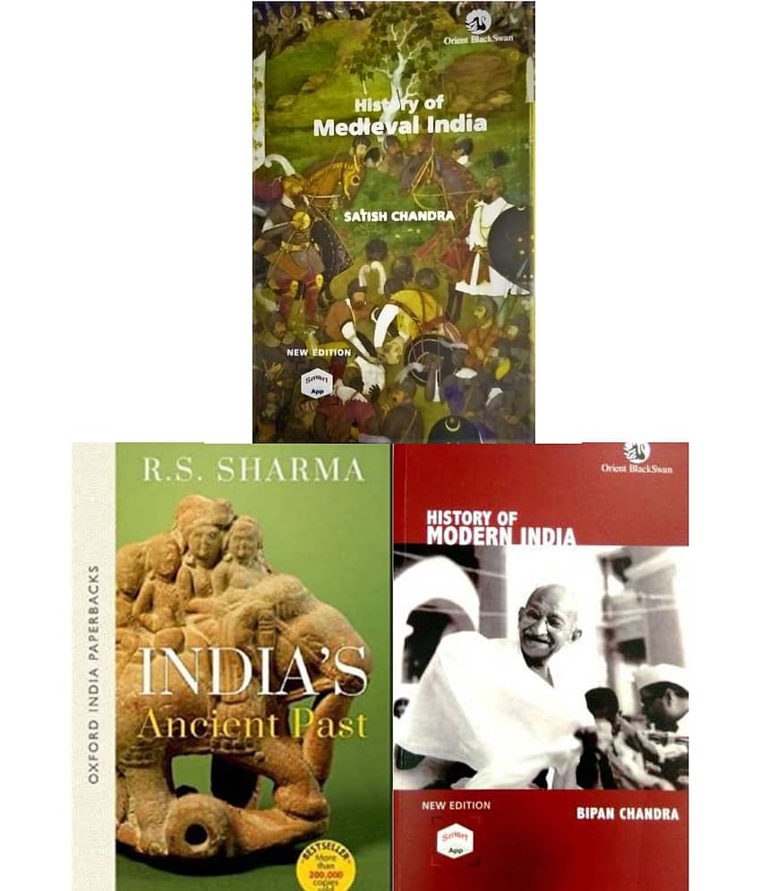 SET OF 3 BOOKS (History of Medieval India) (OXFORD India's Ancient Past) (History Of Modern India) - Stationery | Buy online on ZillyBuy