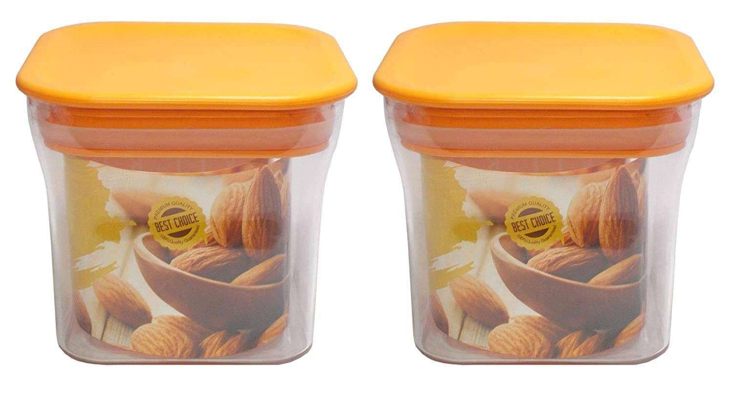 Analog kitchenware Pasta,Dal,Grocery Polyproplene Food Container Set of 2 550 mL Analog kitchenware Pasta,Dal,Grocery Polyproplene Food Container Set of 2 550 mL