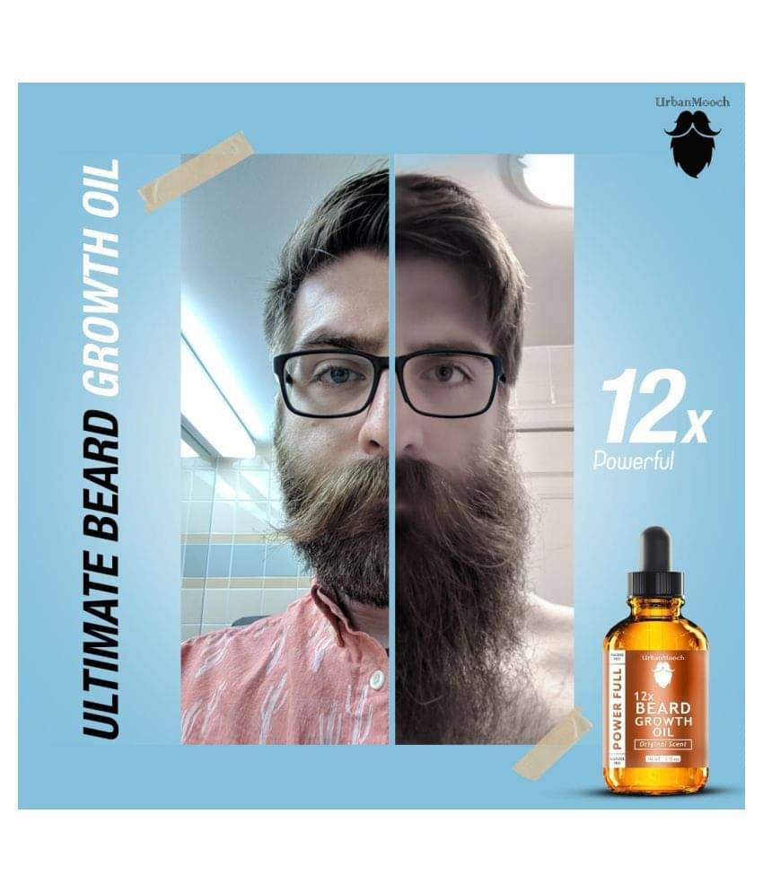 UrbanMooch 12X Beard Oil For Growth 30 ml UrbanMooch 12X Beard Oil For Growth 30 ml