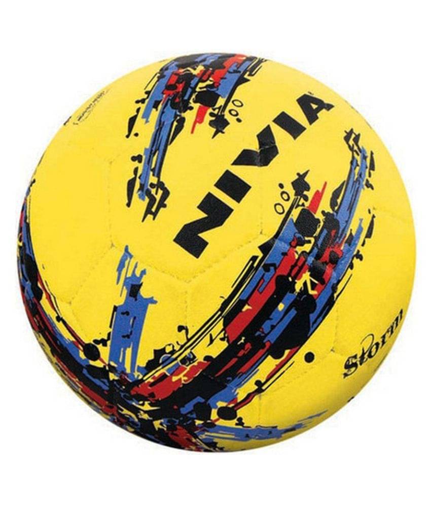     			Nivia Storm Yellow Football Size- 5
