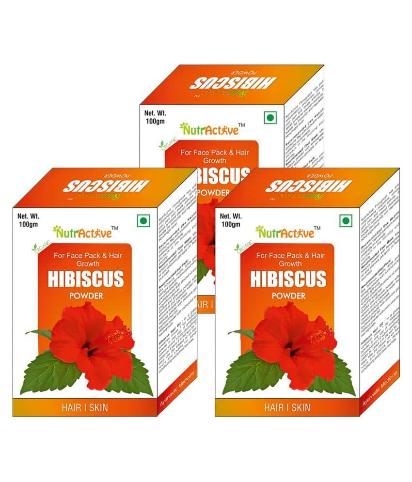 Nutractive Hibiscus Powder 100 Gm Pack of 3