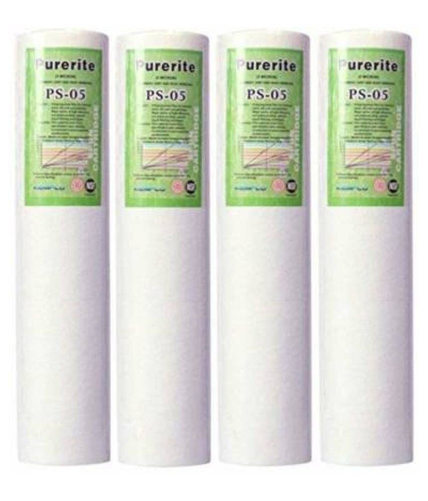 GE Filtration Spun Filter Candle 10inch /Outer Filter/Sediment Filter/Compatible with all domestic water purifiers pack of 4 GE Filtration Spun Filter Candle 10inch /Outer Filter/Sediment Filter/Compatible with all domestic water purifiers pack of 4