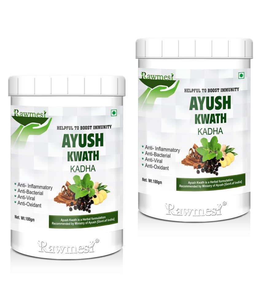 Rawmest Ayush Kwath Kadha Powder 100 Gm Pack of 2
