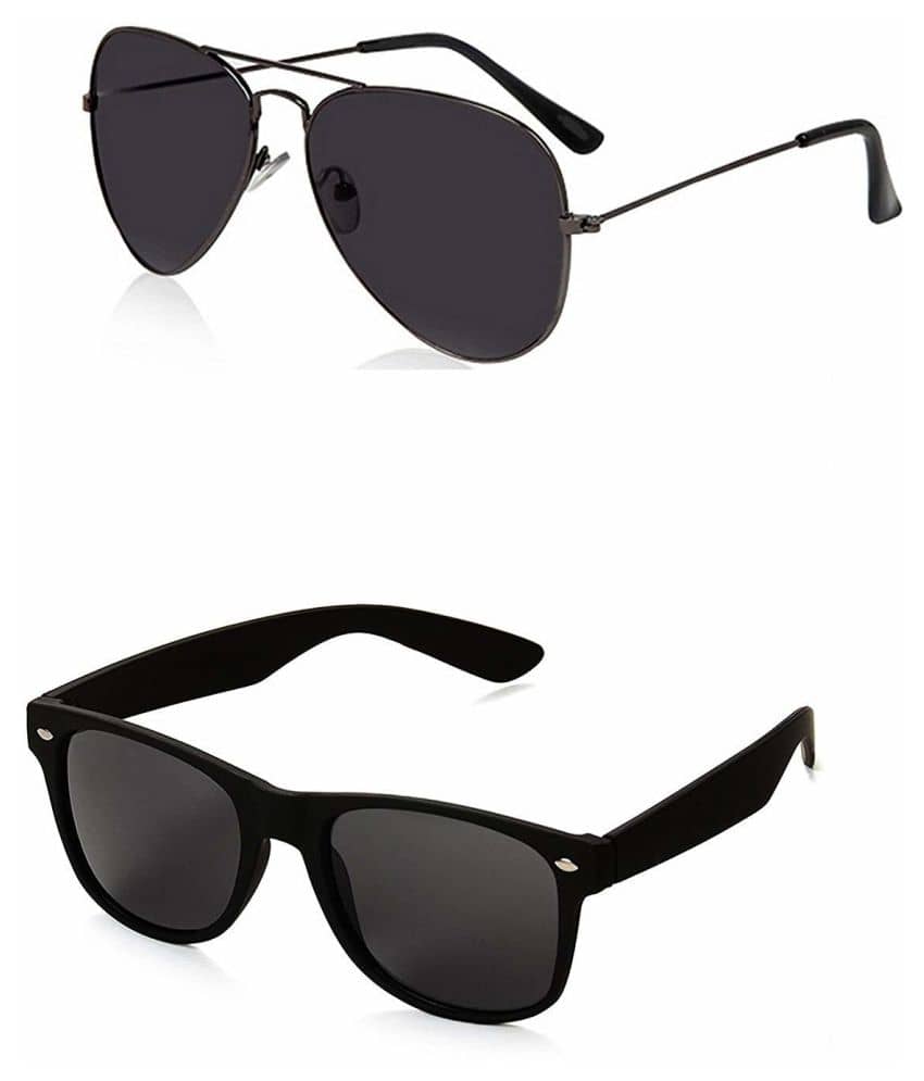 LIZA ANGEL - Black Pilot Sunglasses ( 3025 ) - Sunglasses | Buy online on ZillyBuy
