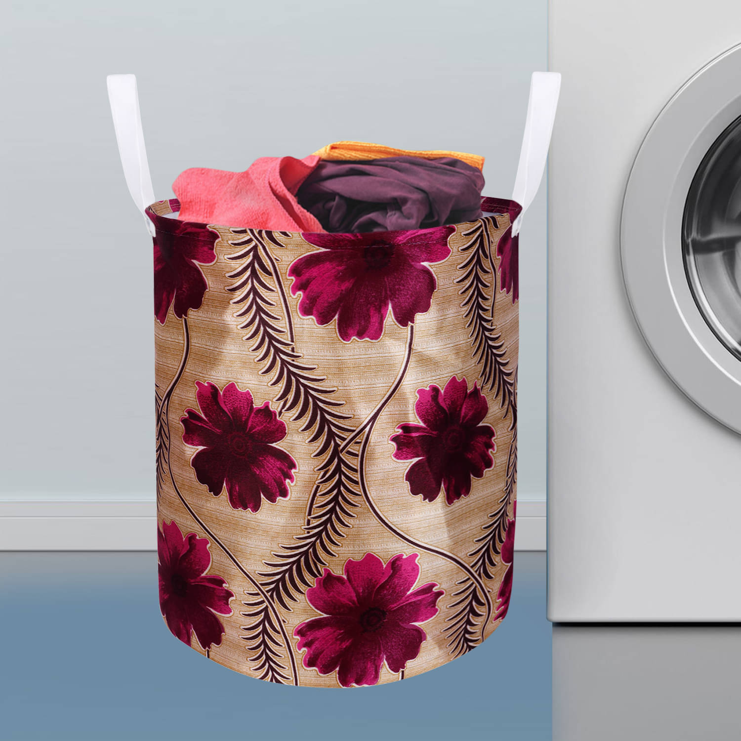     			E-Retailer Set of 1 20 L+ Laundry Bags Gold