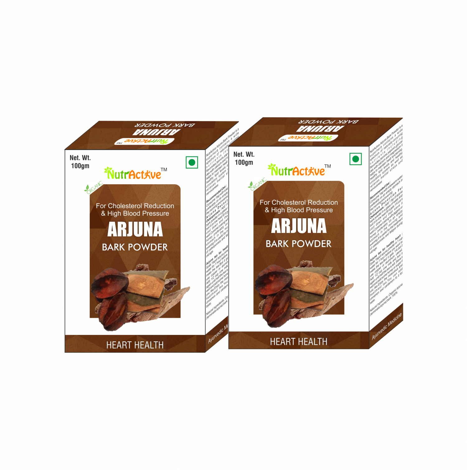 Nutractive Arjuna Bark Powder 100 Gm Pack of 2 Nutractive Arjuna Bark Powder 100 Gm Pack of 2