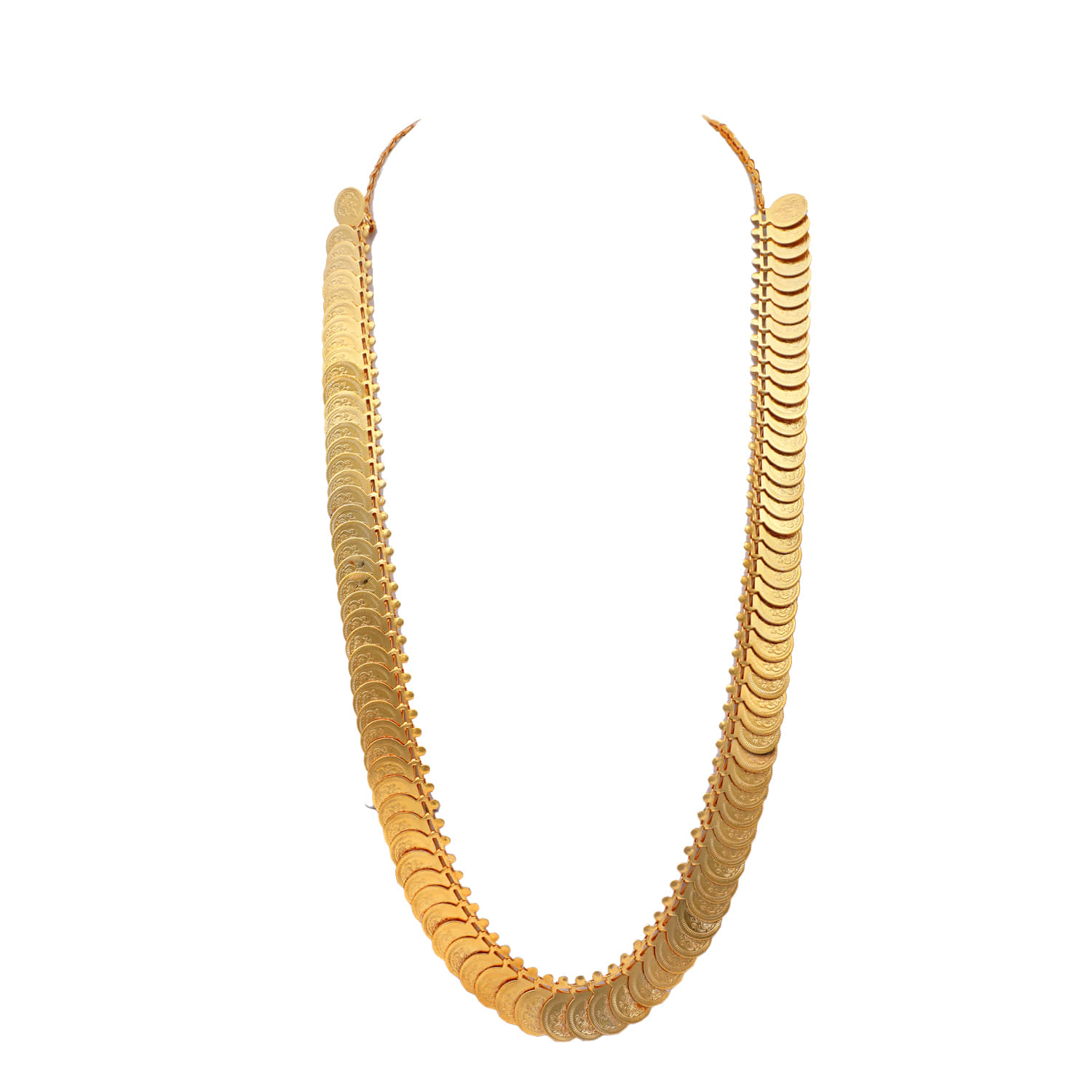 shankhraj mall Alloy Golden Long Haram Contemporary/Fashion Gold Plated Necklace