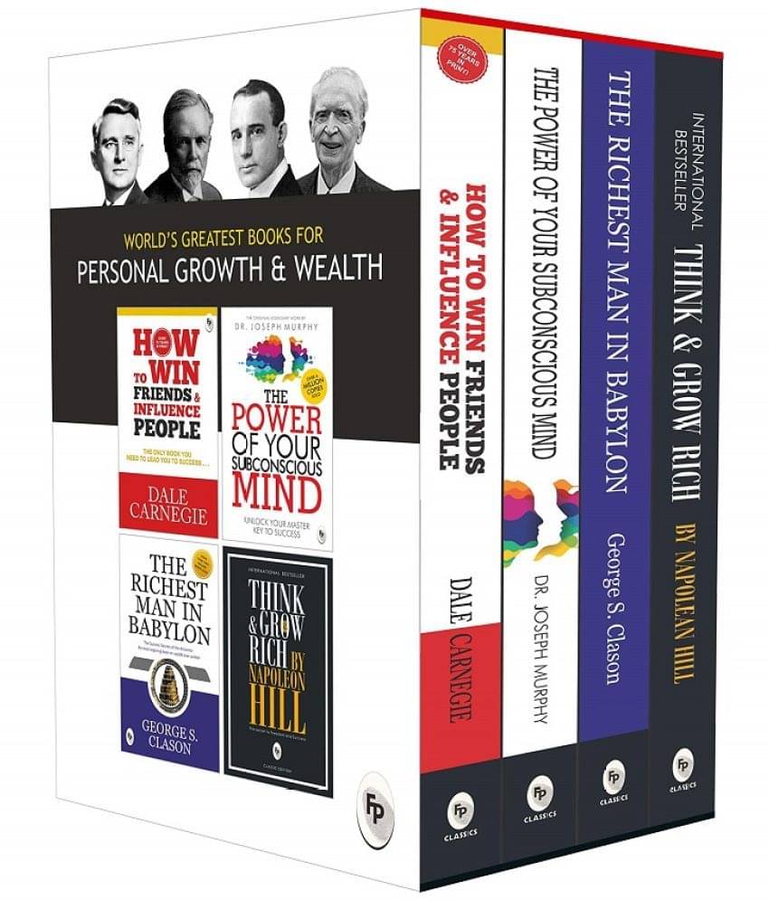 World’s Greatest Books For Personal Growth & Wealth (Set of 4 Books): Perfect Motivational Gift Set World’s Greatest Books For Personal Growth & Wealth (Set of 4 Books): Perfect Motivational Gift Set