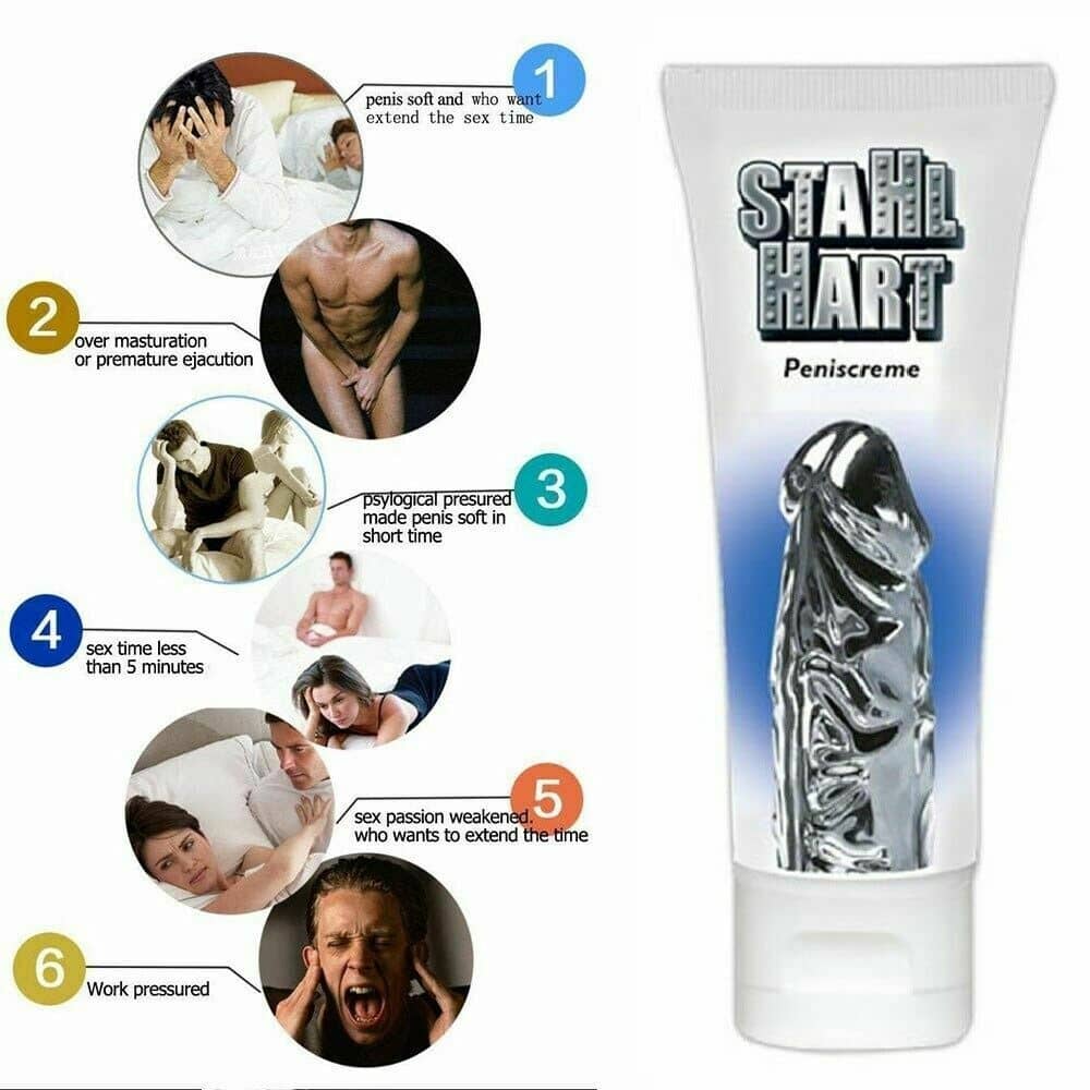 penishülle hart OTTO STAHL HART PENISCREME FOR MEN PENIS ENLARGEMENT CREAM