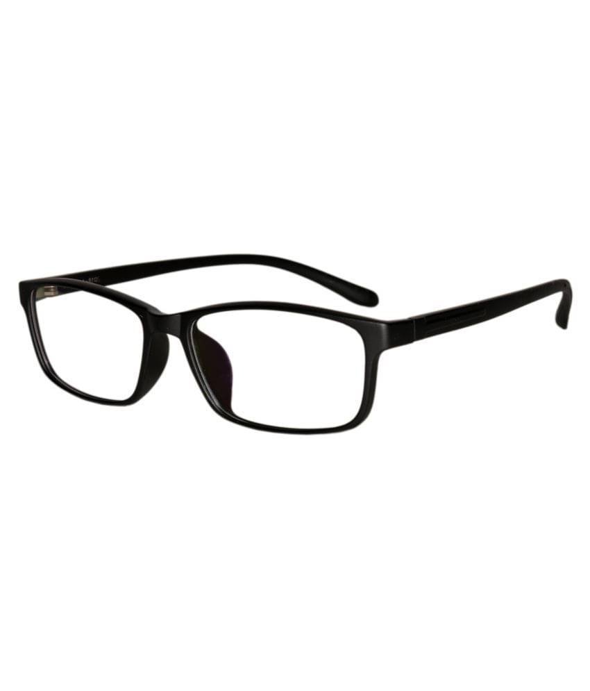 Peter Jones Black Rectangle Spectacle Frame 1838B Peter Jones Black Rectangle Spectacle Frame 1838B