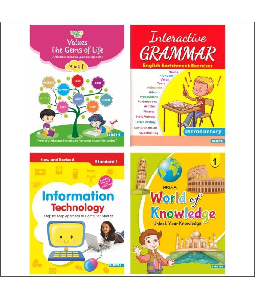 Self Enhancement Workbooks for Students Grade 1 Combo Book Set (Set of 4) Self Enhancement Workbooks for Students Grade 1 Combo Book Set (Set of 4)