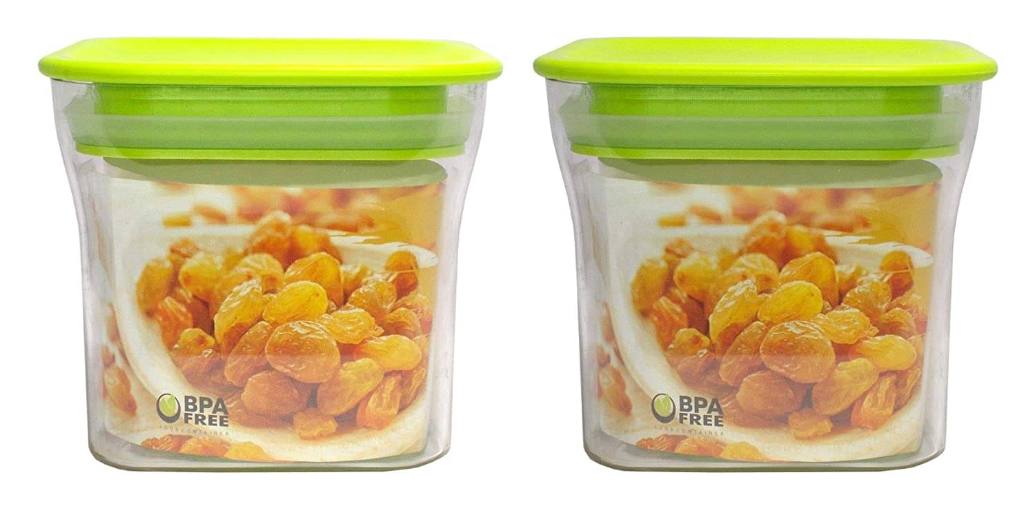 analog kichenware Pasta,Grocery,Dal Polyproplene Food Container Set of 2 550 mL analog kichenware Pasta,Grocery,Dal Polyproplene Food Container Set of 2 550 mL