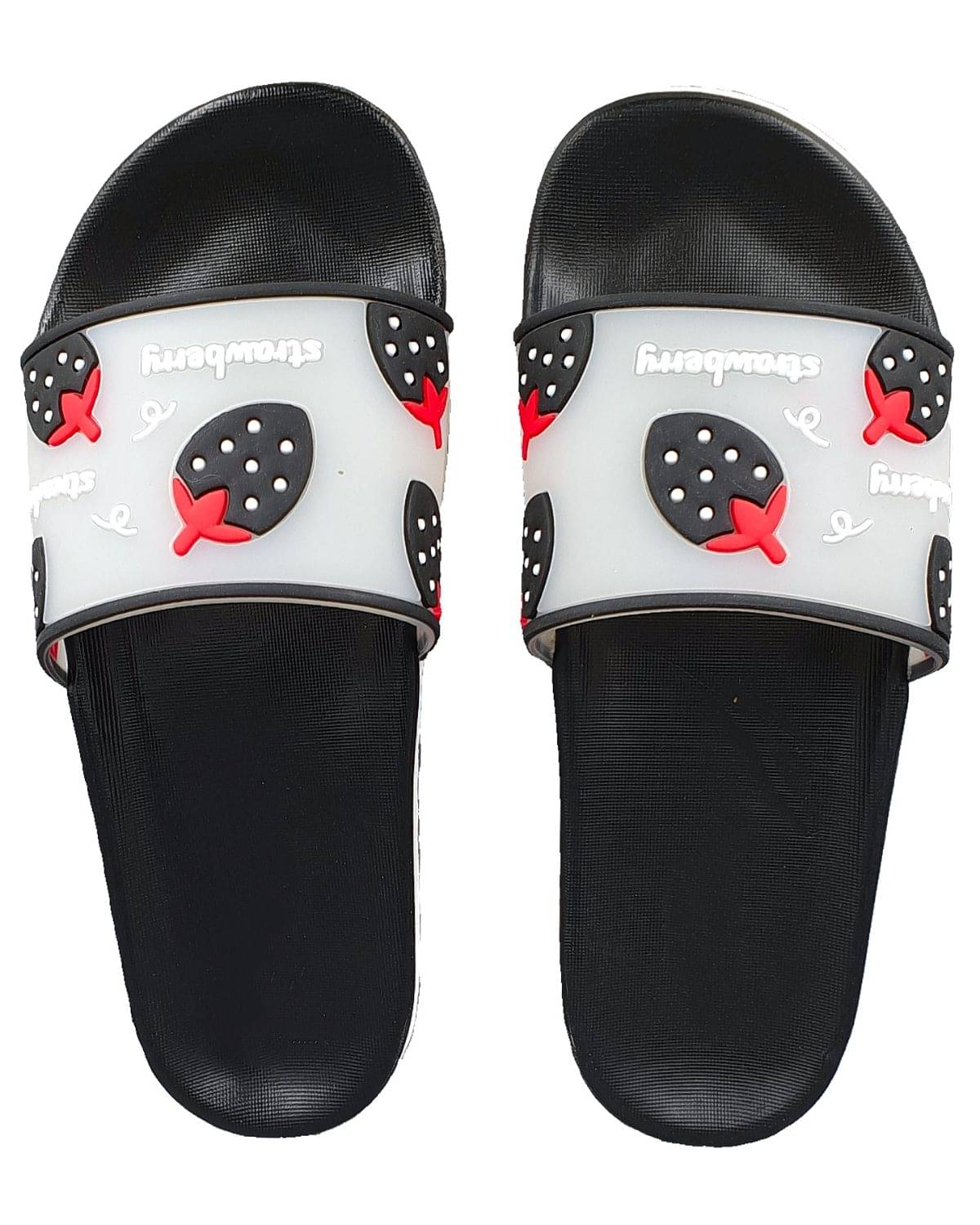     			Pampy Angel Black Slides