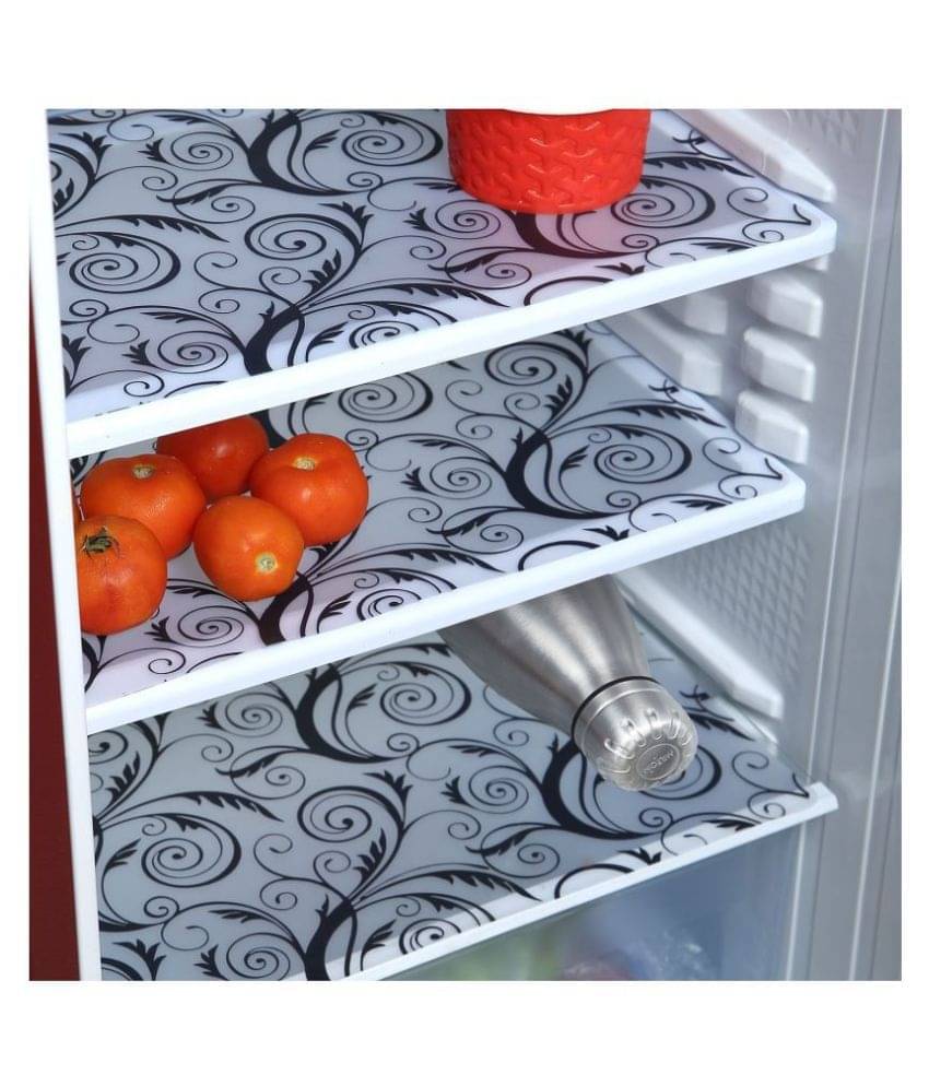 E-Retailer - Multicolor PVC Fridge Mats (Pack of 6) E-Retailer - Multicolor PVC Fridge Mats (Pack of 6)