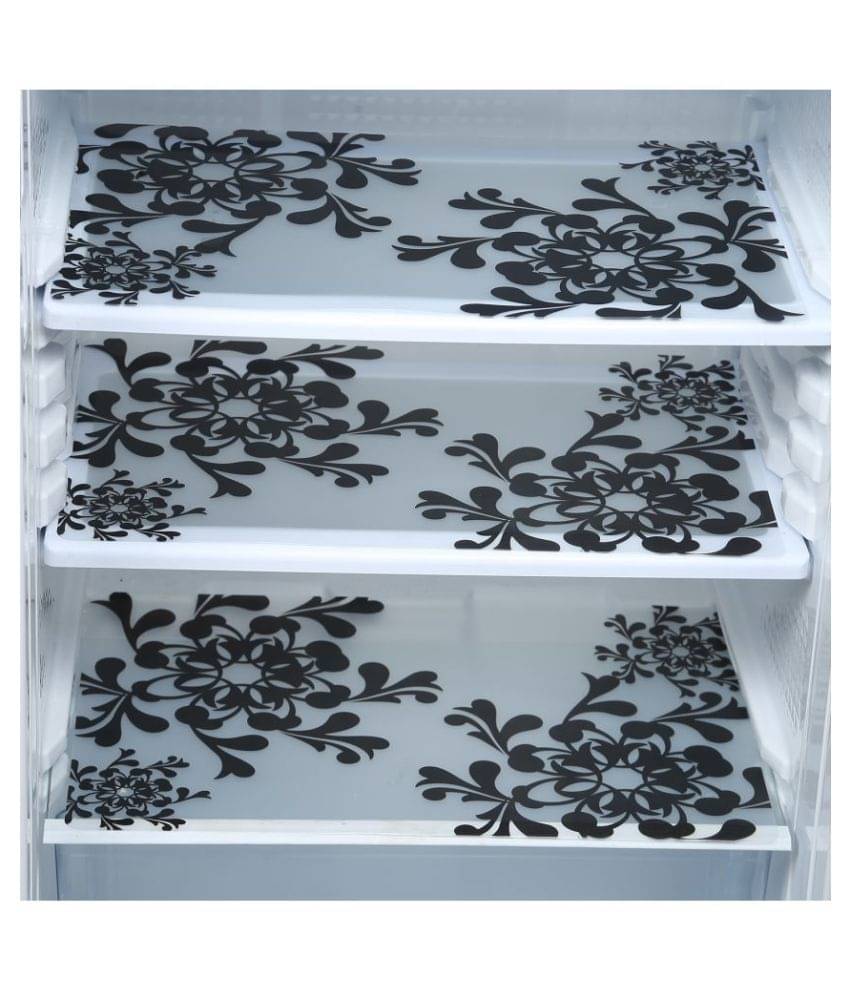 E-Retailer Set of 3 PVC Multi Fridge Mats E-Retailer Set of 3 PVC Multi Fridge Mats