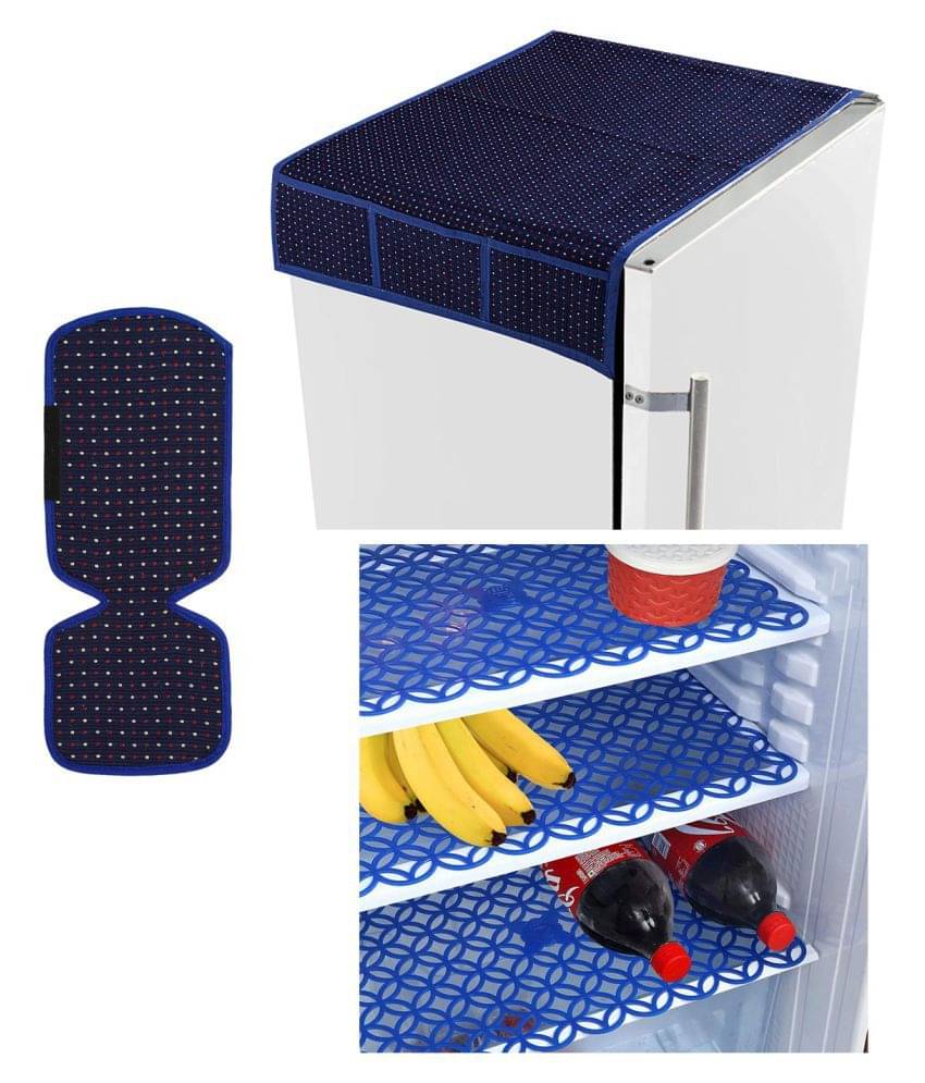     			E-Retailer Set of 5 PVC Multi Fridge Top Cover