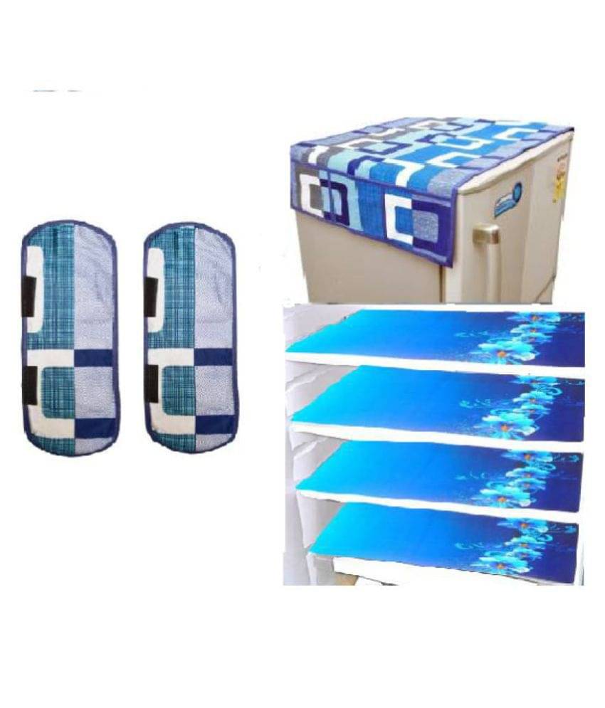 E-Retailer - Multicolor PVC Fridge Top Cover (Pack of 7) E-Retailer - Multicolor PVC Fridge Top Cover (Pack of 7)