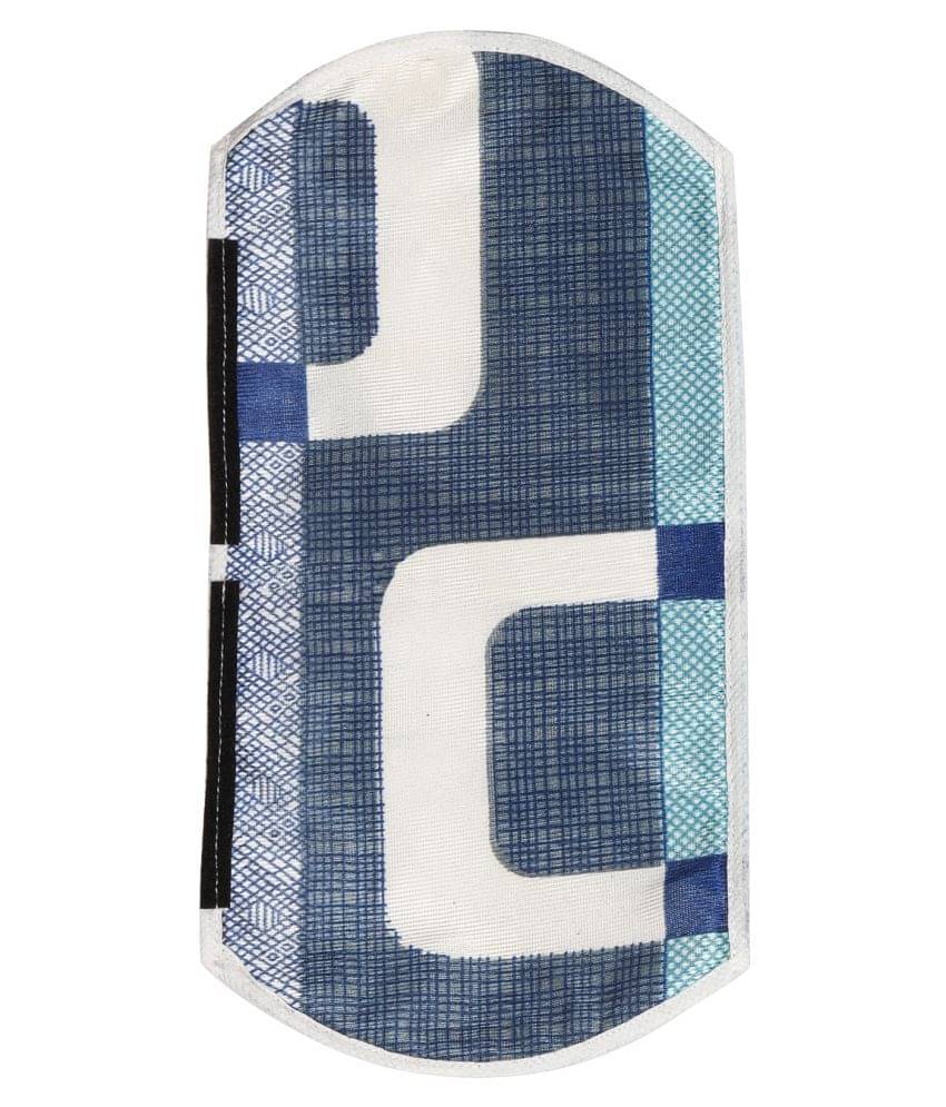     			E-Retailer - Blue Polyester Fridge  Handle Cover (Pack of 1)