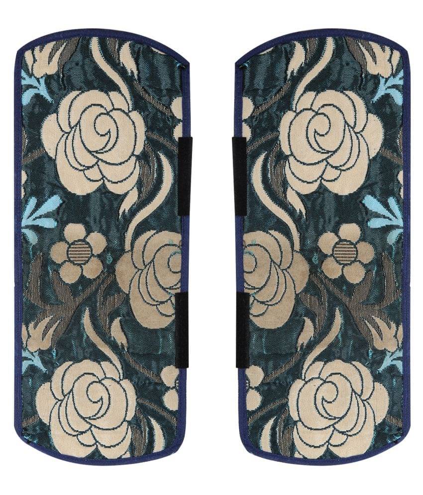 E-Retailer Set of 2 Polyester Green Fridge Handle Cover E-Retailer Set of 2 Polyester Green Fridge Handle Cover