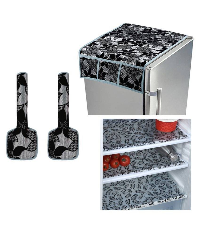     			E-Retailer - Multicolor PVC Fridge  Top Cover (Pack of 6)